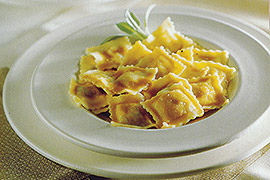 Tortelli al cervo