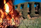 Bergamo danno fuoco alle reti del roccolo