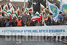 manifestazione per la cultura rurale a Roma