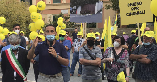 Coldiretti manifestazione Roma