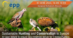 Conferenza Parlamento Ue caccia sostenibile