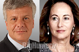 Ministro GianLuca Galletti e Ministro all'Ecologia francese Ségolene Royal