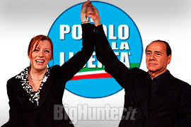 Berlusconi prende posizione a fianco della Brambilla