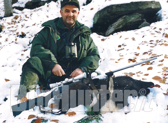 Marco Benecchi caccia al camoscio
