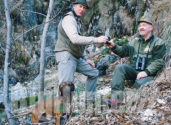 Marco Benecchi caccia al camoscio