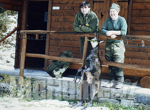 Marco Benecchi caccia al camoscio