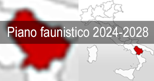 piano faunistico Basilicata 2024 2028